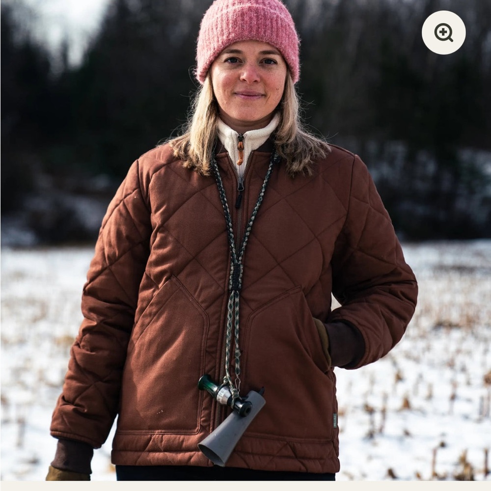 Women’s brush pilot coat